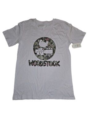 Graphic Tee - Lilac Floral Logo Shirt